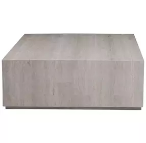 Cassio Creamy White Square Travertine Top Occassional Table Set
