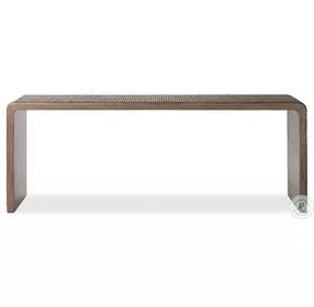 Leo Rustic Grey 80" Console Table