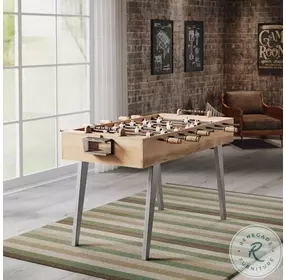 Glory Days Brown and Gray Foosball Game Table