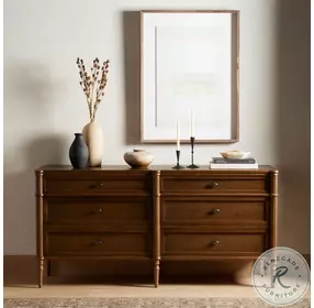 Toulouse Toasted Oak 6 Drawer Dresser