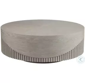 Daybreak Light Taupe Round Cocktail Table