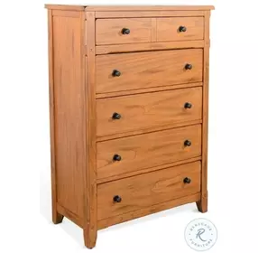 Crimson Ridge 6 Drawer Chest