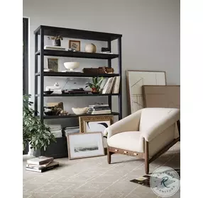 Woodmore Dark Totem Bookcase