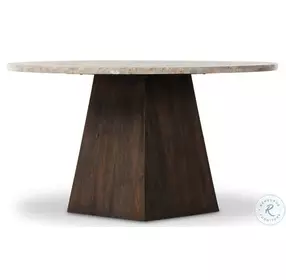 Brisa Dune 55" Round Dining Room Set