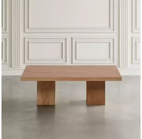 Sequoia Rustic Brown Rectangular Cocktail Table
