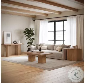 Sequoia Rustic Brown Cube 22" End Table