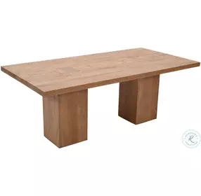 Sequoia Brown Double Pedestal Dining Room Set