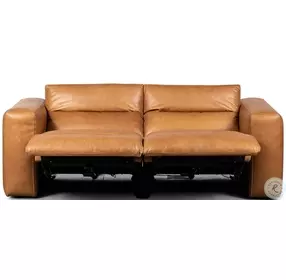 Radley Sonoma Butterscotch Leather Power Reclining Loveseat