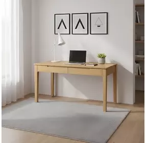 June Light Oak 60" Writing Desk