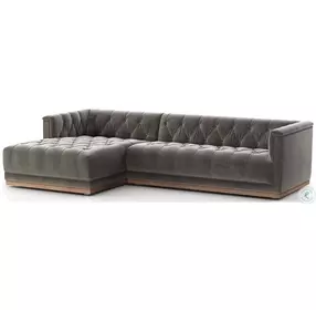 Maxx Sapphire Birch 2 Piece LAF Sectional