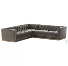 Maxx Sapphire Birch 101" 3 Piece Sectional