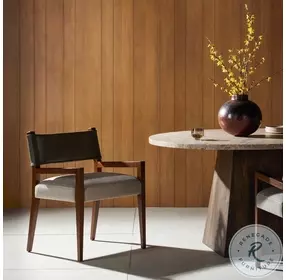 Ferris Tulsa Ink Performance Fabric Dining Armchair Set of 2