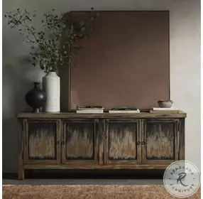 Hitchens Worn Black Media Console