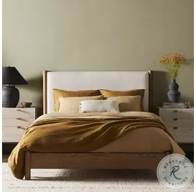 Roark Essence Natural King Upholstered Bed