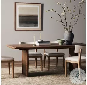 Glenview Weathered Oak 86" Rectangular Dining Table