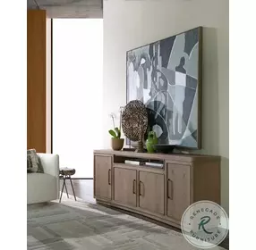 Simpatico White Oak TV Stand