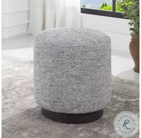 Verlian Blue and White Ottoman