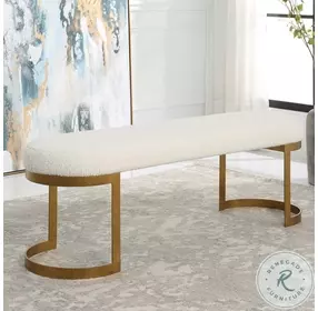 Adventura White Bench