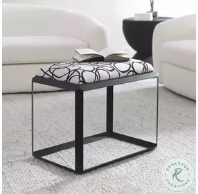 Tye Light Stone Gray Small Bench