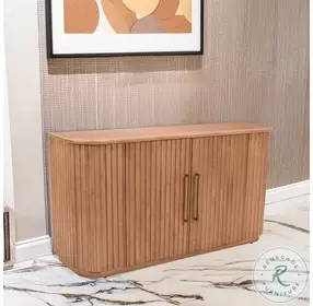Breck Brown Curved Sideboard