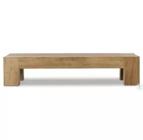 Abaso Rustic Wormwood Oak Rectangular Occassional Table Set