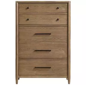 Sonoma Brown 5 Drawer Chest