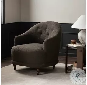 Marnie Knoll Mink Performance Fabric Chair