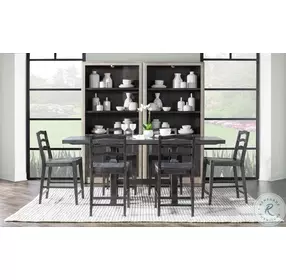 Halifax Flax Ladder Back Counter Height Chair Set Of 2