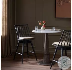 Lewis Lavon Flint Swivel Counter Height Stool