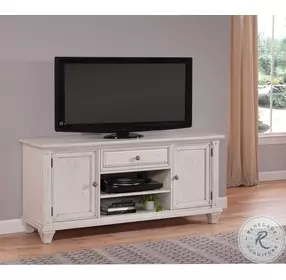 Sedona Cobblestone White 66" TV Stand