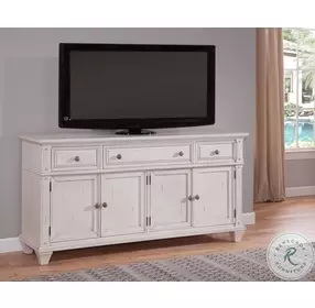 Sedona Cobblestone White 72" TV Stand