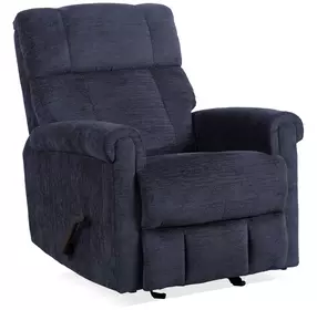 Classic Nocturne Performance Fabric Glider Recliner