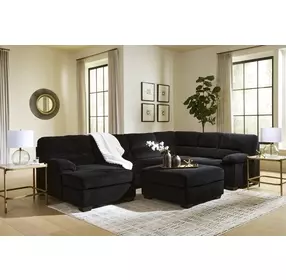 SimpleJoy Onyx 3 Piece Modular Sectional with LAF Chaise