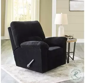 SimpleJoy Onyx Rocker Recliner