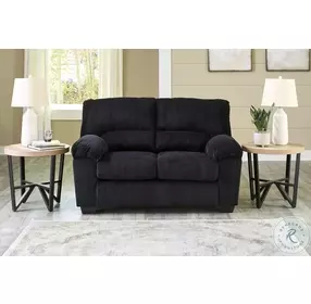SimpleJoy Onyx 63" Loveseat