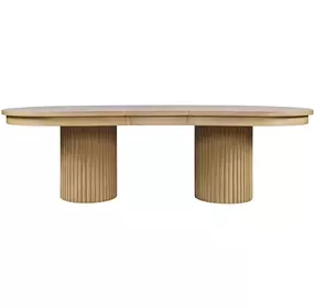 Auden Natural Extendable Oval Dining Table
