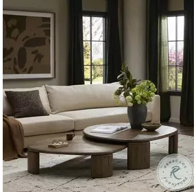 Falco Grey Reclaimed French Oak Free Form Nesting Table