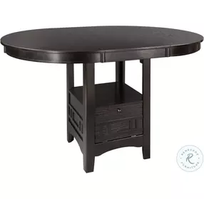 Junipero Dark Cherry Extendable Counter Height Dining Room Set