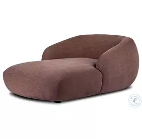 Channing Laughlin Plum 53" Upholstered Chaise