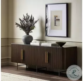 Fletcher Terra Brown Oak 73" Media Console