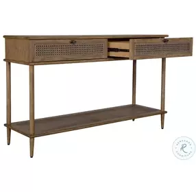 Oceana Soft Oak Stain Console Table