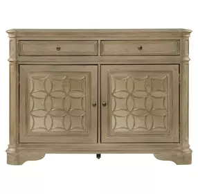 Magnolia Manor Weathered Bisque 2 Door Buffet