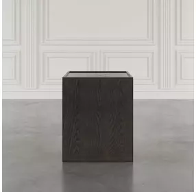 Laurel Espresso 15" Square End Table