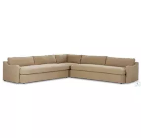 Aurelia Broadway Canvas 3 Piece Sectional