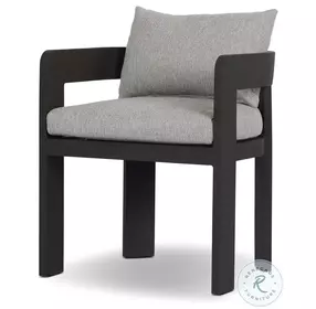 Jackson Concha Fog Outdoor Metal Dining Chair