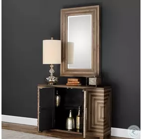 Layton Brown Console Cabinet