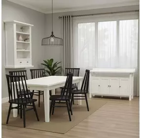 Avery Coconut Milk 72" Extendable Rectangular Dining Table