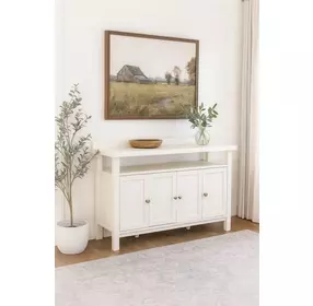 Avery Coconut Milk 4 Doors Sideboard
