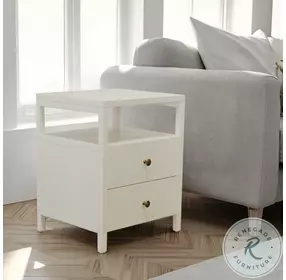 Avery Coconut Milk End Table