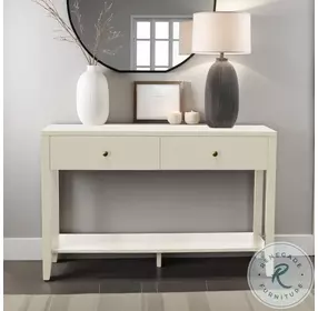 Avery Coconut Milk Console Table